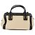 Chloé Chloe Alice Hand Bag Leather 2way White Black Auth BA6836 - view 3