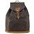 LOUIS VUITTON Zaino Monogram Montsouris GM M51135 LV Auth 147334 Monogramma - vista 13