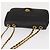 BALLY Borsa a Spalla con Catena Pelle Nera Oro Auth am9754 Nero D'oro - vista 6