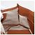 Borsa Tote Burberry in tela e pelle bianca dorata Auth BA7702 Bianco D'oro - vista 19