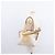 Borsa Tote Burberry in tela e pelle bianca dorata Auth BA7702 Bianco D'oro - vista 21