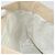 CHANEL Borsa a Mano in Tela Beige Argento CC Auth 147412 - vista 20