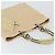 CHANEL Borsa a Mano in Tela Beige Argento CC Auth 147412 - vista 6