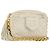CHANEL Borsa a Spalla Matelassé in Pelle di Agnello Beige Oro CC Auth BA8033 D'oro