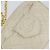 CHANEL Borsa a Spalla Matelassé in Pelle di Agnello Beige Oro CC Auth BA8033 D'oro - vista 18