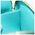 LOUIS VUITTON Pochette Cosmetica Vernis Blu Lagon M91747 LV Auth 152671V - vista 11