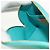 LOUIS VUITTON Pochette Cosmetica Vernis Blu Lagon M91747 LV Auth 152671V - vista 18