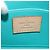 LOUIS VUITTON Pochette Cosmetica Vernis Blu Lagon M91747 LV Auth 152671V - vista 9