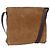 Céline Bolso de Hombro de Lona Macadam C de CELINE en Suede Beige Dorado Auth bs31022