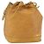 LOUIS VUITTON Borsa a Spalla Epi Noe Tassili Gialla M44009 LV Auth ka059