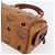 Borsa Boston Mini Vicetos Logogram MCM in pelle PVC 2 in 1 marrone oro Auth gh1320 D'oro - vista 15