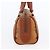 Borsa Boston Mini Vicetos Logogram MCM in pelle PVC 2 in 1 marrone oro Auth gh1320 D'oro - vista 4