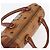 Borsa Boston Mini Vicetos Logogram MCM in pelle PVC 2 in 1 marrone oro Auth gh1320 D'oro - vista 6