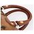 Borsa Boston Mini Vicetos Logogram MCM in pelle PVC 2 in 1 marrone oro Auth gh1320 D'oro - vista 8