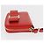 Portafoglio compatto Vala in pelle rossa e oro Auth am9789 di Salvatore Ferragamo Rosso D'oro - vista 4