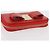Portafoglio compatto Vala in pelle rossa e oro Auth am9789 di Salvatore Ferragamo Rosso D'oro - vista 5