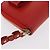 Portafoglio compatto Vala in pelle rossa e oro Auth am9789 di Salvatore Ferragamo Rosso D'oro - vista 7
