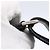 Borsa a Spalla PRADA Nylon Nero Argento Auth SW1836 - vista 9