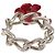 CHANEL Ring Metall Silber CC Auth bs31037 - Ansicht 3