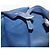 FENDI Trois Jules Borsa a Mano in Pelle Blu Navy Argento Auth 152694 - vista 19