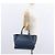 FENDI Trois Jules Borsa a Mano in Pelle Blu Navy Argento Auth 152694 - vista 22