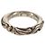 Chrome Hearts Scroll Band Ring Ag925 Silber #1 (JP Größe) Auth 152460M