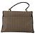 Pequin FENDI Pecan Canvas Handtasche 2-Wege Schwarz Braun Auth mr1555 - Ansicht 2