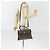 Pequin FENDI Pecan Canvas Handtasche 2-Wege Schwarz Braun Auth mr1555 - Ansicht 24