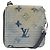 PORTAFOGLI COMPACT ZIPPY MONOGRAM ACQUERELLA BLU LOUIS VUITTON M80461 Auth 151307