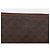 Céline Clutch em lona Macadam CELINE em couro PVC marrom dourado Auth bs31209 - vista 3