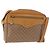 Gucci Borsa a Spalla Micro GG Supreme PVC Beige Oro 001 084 0852 Auth BA6744 D'oro