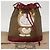 Borsa di collaborazione GUCCI Micro GG Supreme Doraemon in PVC 625216 Auth 156657SAM Beige D'oro - vista 23