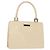 Borsa a Mano GUCCI Smalto Beige Oro Auth bs31430 D'oro