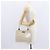 Borsa a Mano GUCCI Smalto Beige Oro Auth bs31430 D'oro - vista 25