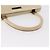 Borsa a Mano GUCCI Smalto Beige Oro Auth bs31430 D'oro - vista 8