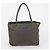PRADA Bolsa de Esporte em Lona de Nylon 3 Peças Verde Preto Auth 154548 - vista 10