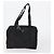 PRADA Bolsa de Esporte em Lona de Nylon 3 Peças Verde Preto Auth 154548 - vista 2