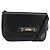 Borsa a spalla CÉLINE Carrozza in pelle nera e oro Auth ar13797 Nero D'oro