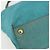 Borsa Tote PRADA in nylon blu turchese oro Auth 155080 D'oro - vista 14
