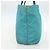 Borsa Tote PRADA in nylon blu turchese oro Auth 155080 D'oro - vista 3