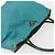 Borsa Tote PRADA in nylon blu turchese oro Auth 155080 D'oro - vista 6