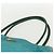 Borsa Tote PRADA in nylon blu turchese oro Auth 155080 D'oro - vista 8