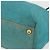 Borsa Tote PRADA in nylon blu turchese oro Auth 155080 D'oro - vista 9