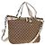Gucci Borsa a mano GG Canvas 2way Beige Bianco Auth ep10950