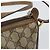 Borsa a Spalla Gucci GG Canvas Web Sherry Line in Pelle PVC Beige Rossa Auth 146143 Rosso Verde - vista 14