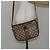 Borsa a Spalla Gucci GG Canvas Web Sherry Line in Pelle PVC Beige Rossa Auth 146143 Rosso Verde - vista 24