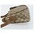 Borsa a Spalla Gucci GG Canvas Web Sherry Line in Pelle PVC Beige Rossa Auth 146143 Rosso Verde - vista 5