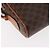 Céline Borsa a Spalla in Tela Macadam CELINE in Pelle PVC Marrone Auth ki6072 - vista 12