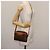 Céline Borsa a Spalla in Tela Macadam CELINE in Pelle PVC Marrone Auth ki6072 - vista 23