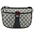 Borsa Sherry Line GG Supreme Web di GUCCI in PVC blu navy e oro 89 02 032 Auth 154586 - vista 13